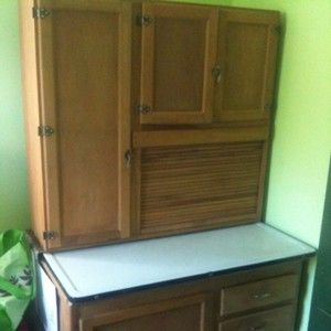 Beautiful Antique Hoosier Kitchen Cabinet