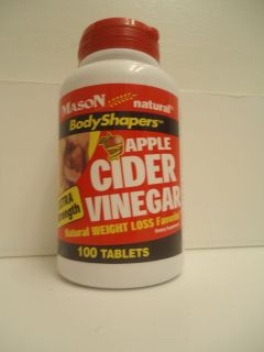 Apple Cider Vinegar 1000 MG 100 Tabs Weight Loss Best Deal 500 MG per 