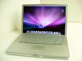 Apple PowerBook G4 Laptop A1106 EMC 2029 M9676LL A 1 5 GHz 512MB 80GB 