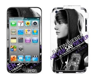 New Apple iPod Touch 4th Generation Justin Bieber Promo Vinyl Sticker 