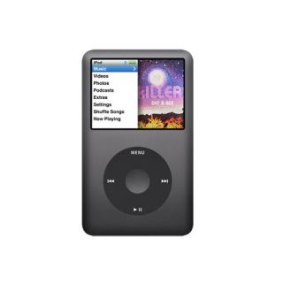 Apple iPod 120GB Classic 7th Gen Black Good Condition  Player 