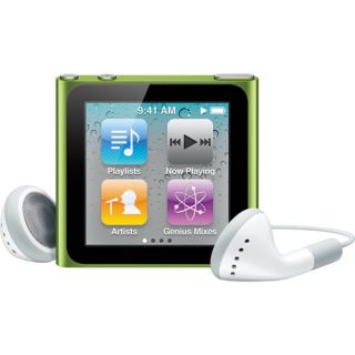 ColorGreenApple iPod nano 6th Generation (8 GB) (Latest Model)