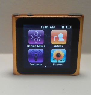 Apple iPod Nano 6th Generation Gold 8 GB