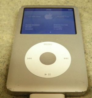 Apple iPod classic 6th Generation Silver (80 GB)