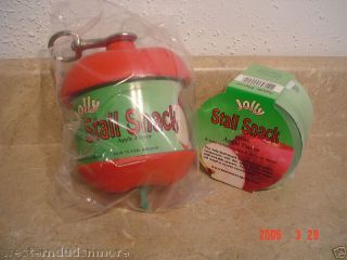 Jolly Apple Stall Snack Treat Chew Wood Horse w Refill