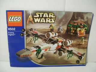 Lego 4502 Star Wars X wing Fighter w Instructions