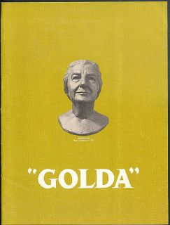 Anne Bancroft as Golda Souvenir Theatre Program Premiere Edition 1977 