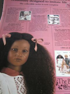 Annette Himstedt Fatou Doll Ad Barefoot Children