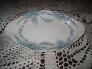   Porcelain Royale Pitcairns Limited Tunstall England Aquilla Oval Dish