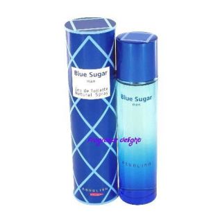 Blue Sugar by Aquolina Unisex Cologne 3 4oz EDT New in Box SEALED 