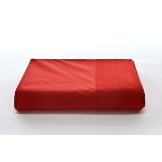 Frette Anouk Border Standard Pillowcases Pompeian Red