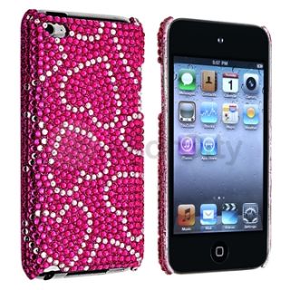 rhinestone case cover accessory for ipod touch 4th gen 4g 4 for apple 