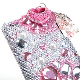 Pink Romance Regular 3D Bling case APPLE iPod touch 4th generation
