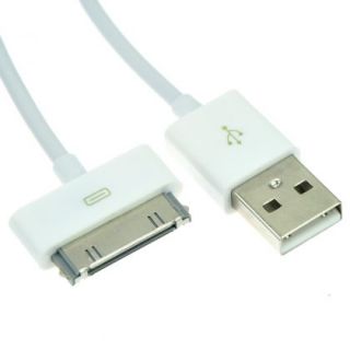   9M 3ft Data Cable White for Apple iPod iPhone 4 4S 3G 3GS