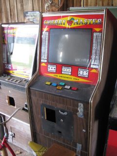 Two Cherry Master Arcade Machines for Parts or Repair