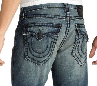True Religion Brand Mens Joey Super T Jeans High Plains $319