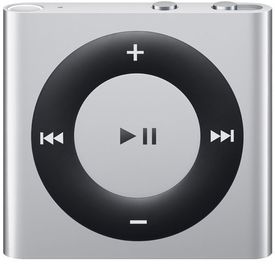 Apple iPod Shuffle 4th Generation Silver 2 GB Excellent Condition 