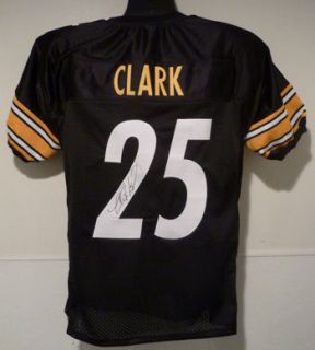Ryan Clark Autographed Signed Pittsburgh Steelers Black Size XL Jersey 