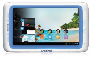 The kid friendly ChildPad with 7 inch widescreen touchscreen display.