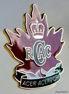 Canada Rcac Royal Canadian Army Cadets Gold Plated Pin