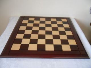 ANTIQUE/REPROJAQUES ST. GEORGECHESS SET KING 4 1/2app double side 
