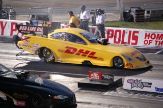 Jeff Arend DHL Car Qaulifying SAT Nite at Indy 09