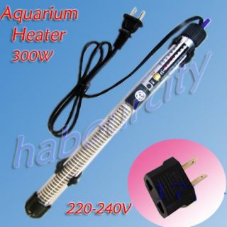 Aquarium 300W Submersible Heater Sticker for Fish Tank