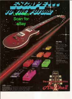 Aria Pro II PE R80 Guitar + Pedals FUTURE Picture AD