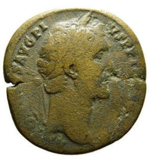 Antoninus Pius Sestertius Felicitas