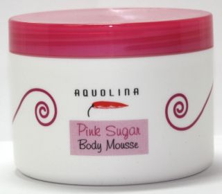 PINK SUGAR AQUOLINA 8.0 oz (250 ml) BODY MOUSSE for WOMAN TESTER