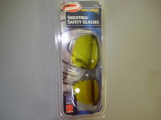 Aosafety 97139 Dual Yellow Lens Shooting Safety Glasses