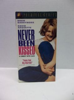   Kissed  VHS ROMANTIC COMEDY Movie Tape  David Arquette Drew Barrymore
