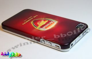 UEFA Champions League Arsenal Football Club iPhone 4S 4 Housing Cover 