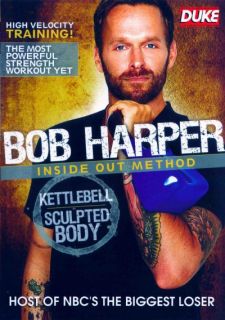 Bob Harper Inside Out Method Kettlebell Sculptured Body DVD