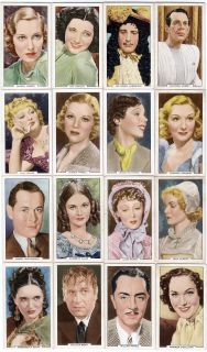 1939 Full Set of 48 Movie Cards Judy Garland Wizard of oz Errol Flynn 
