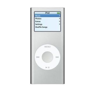 Apple iPod 4GB Nano (2nd Gen.) Silver Fair Condition  Player