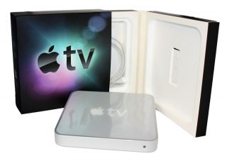 Apple TV 160GB (1st Gen.) White WiFi New In Box Media Streamer