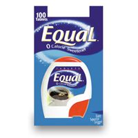 Equal Artificial Sweetener Tablets 100 Each