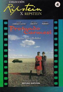 Profundo Carmesi 1996 de Arturo Ripstein New DVD