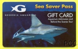 vendio gallery now free georgia aquarium shark 2010 gift card