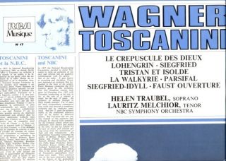 Arturo Toscanini NBC Symphony Orchestra Richard Wagner Box 4 LP
