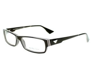 armani frame ea9653 metal acetate black armani glasses