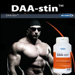 Megabol DAA Stin 90g Powder D Aspartic Acid Testosterone Booster 