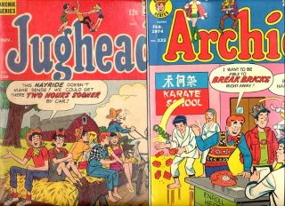 Archie 207 232 Jughead 150 Lot 6 Hippy