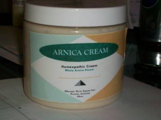 Arnica Pain Relieving Cream 16oz Whole Arnica Flower