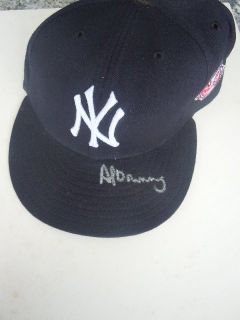 AL DOWING NEW YORK YANKEES SIGNED 100 TH ANNIVERSARY HAT COMES WITH 