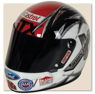 Ashley Force Castrol GTX Full Size Replica Helmet by Simpson Racing 