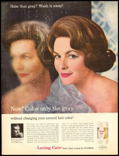 1963 Fashion Ad for Miss Clairol Loving Care 618