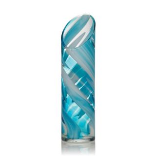 Mikasa Abby Modell Rockswirl Cylinder Vase Turquoise