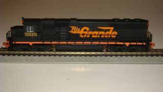 Scale Atlas #49017 Diesel Locomotive SD 60 Rio Grande 5515 Decoder 
